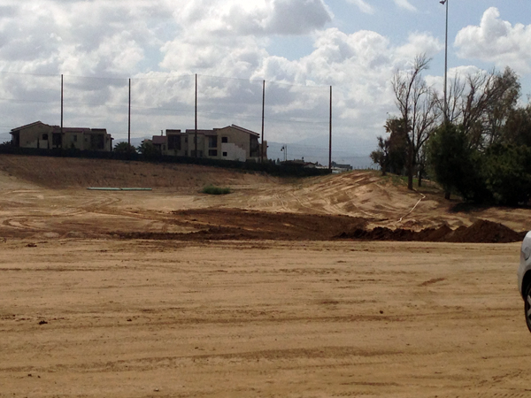 Progress photos Driving Range Shaping Birch Hills